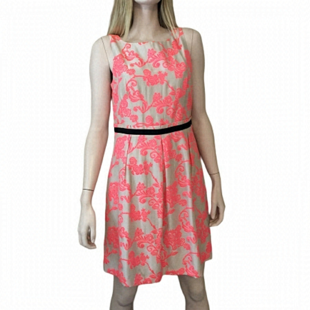 𝅺pretty Ann Taylor LOFT Rayon & Silk Blend Dress